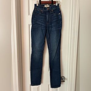 Madewell New With Tags High Waisted Skinny Jeans